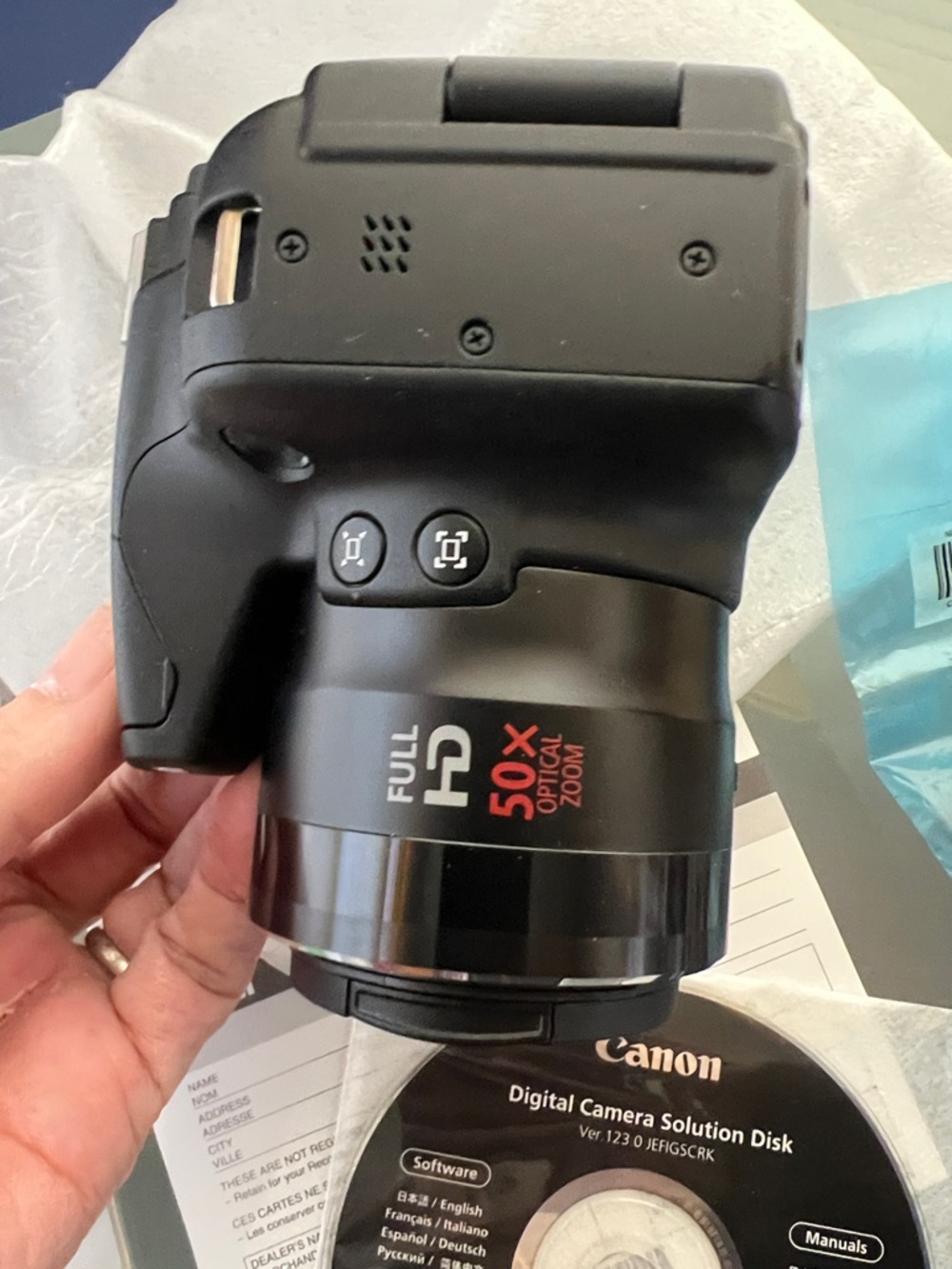 📸 NEW IN BOX Canon PowerShot SX500 IS | 30x Zoom Digital Camera | Black - Picture 16 of 17